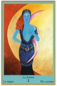 Oracle bleu: la carte la femme