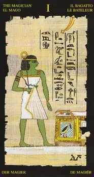 Tarot égyptien la carte le bateleur