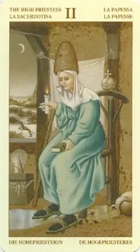 Bruegel Tarot: carte la papesse