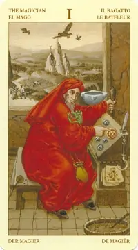 Bruegel Tarot: carte le bateleur