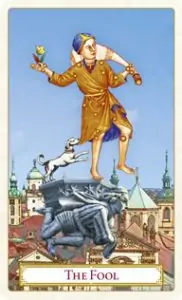 Tarot of Prague: carte le fou
