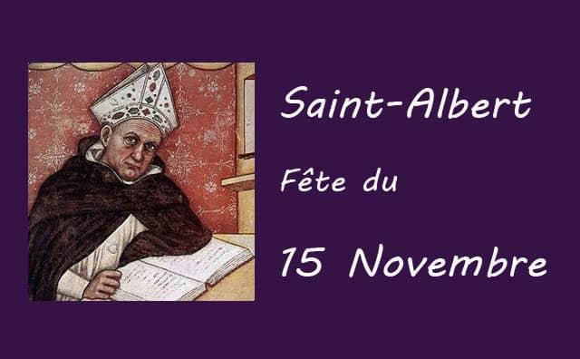 15 novembre : Saint Albert