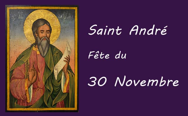 30 novembre : Saint André
