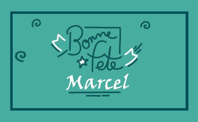 Le 16 janvier Bonne Fête Marcel