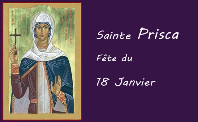 18 Janvier : Sainte Prisca
