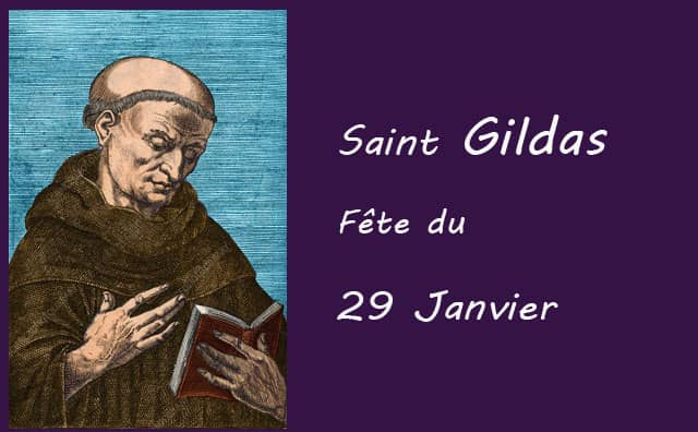 29 Janvier : saint Gildas