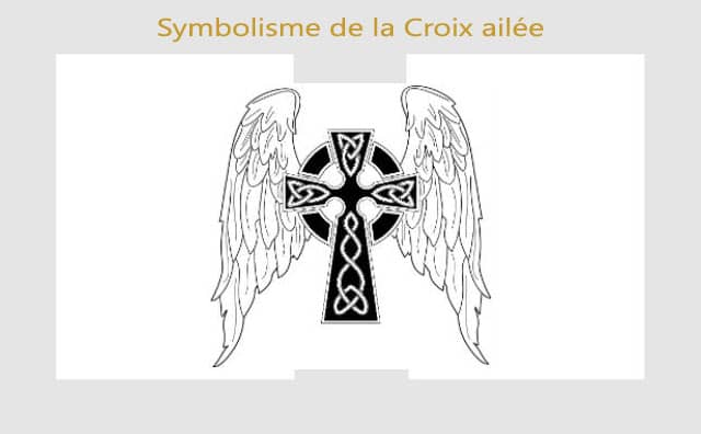 Le symbole de la croix avec ailes