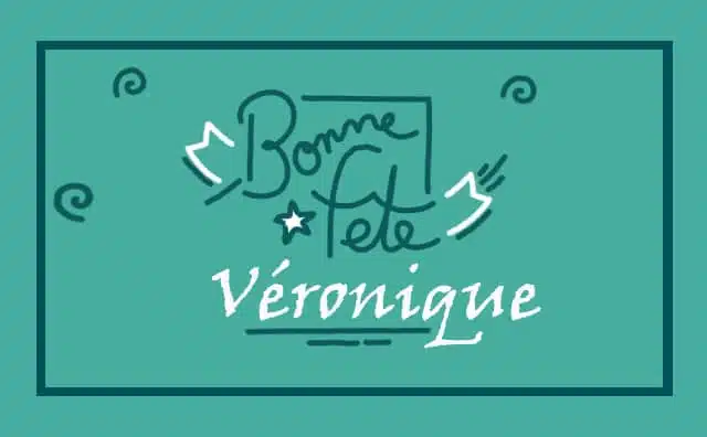 Le 04 février Bonne Fête Véronique :