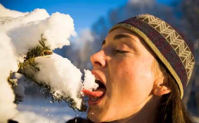 Comment bien interpréter rêver de manger de la neige ?