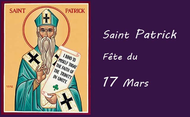 17 Mars : saint Patrick