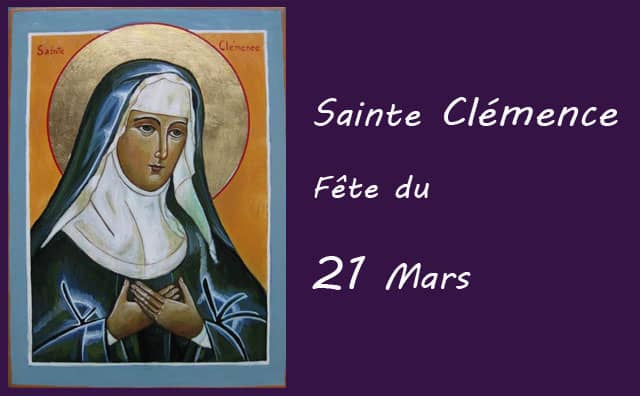 21 Mars : saint Clémence