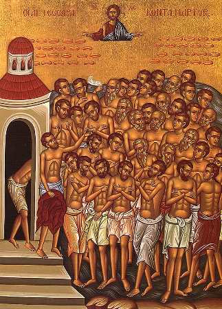 10 Mars : prière aux quarante martyrs de Sébaste