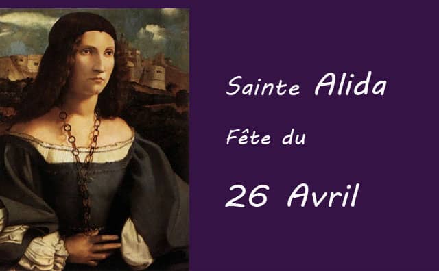 26 Avril : sainte Alida