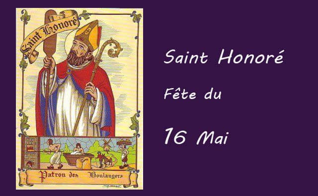 16 Mai : saint Honoré