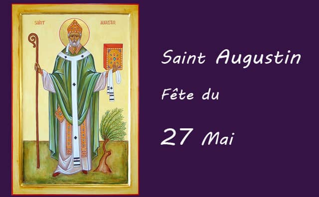27 Mai : saint Augustin