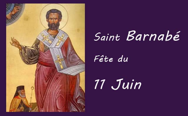 11 juin : saint Barnabé