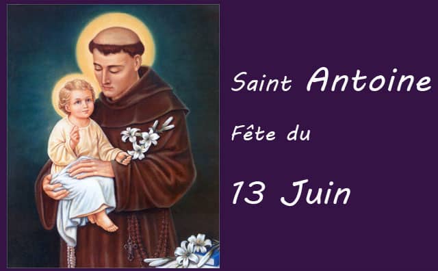 13 juin : saint Antoine de Padoue