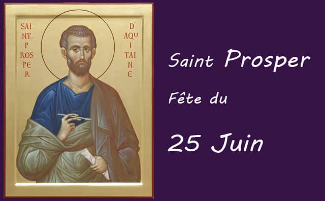 25 juin : saint Prosper