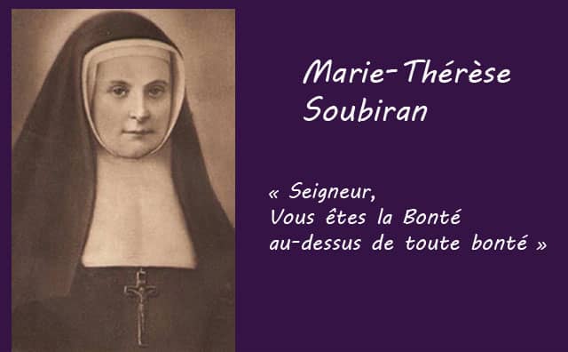 Prière de miséricorde à la Bienheureuse Marie-Thérèse Soubiran