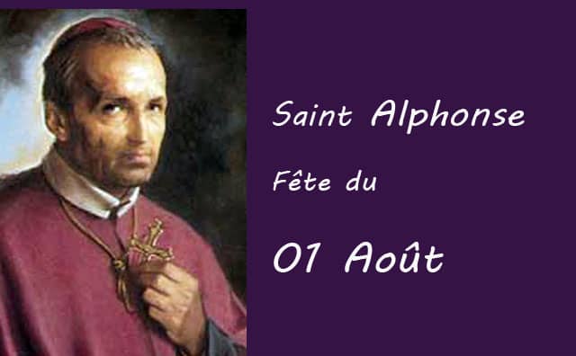 01 Août : saint Alphonse