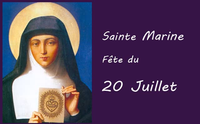 20 juillet : sainte Marine