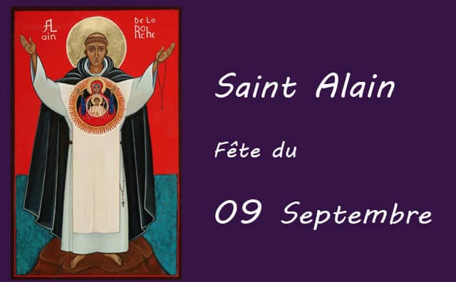 09 septembre : Saint Alain
