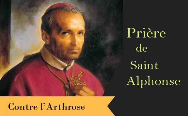 Saint Alphonse et la prière contre l'arthrose