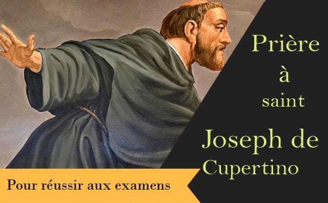 Saint Joseph de Cupertino et sa prière pour réussir aux examens