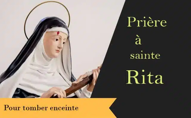 Sainte Rita et sa prière pour devenir maman :