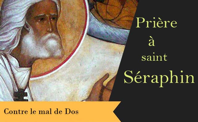 Saint Siméon et sa prière contre la douleur au dos et à la colonne vertébrale :