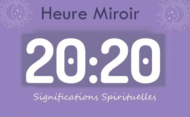 Heure miroir égale 20h20 : Signification et Interprétation
