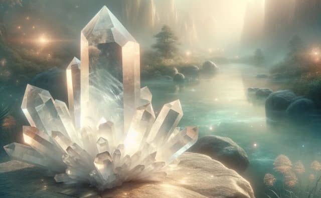 Associations symboliques courantes avec le cristal de roche dans les rêves :