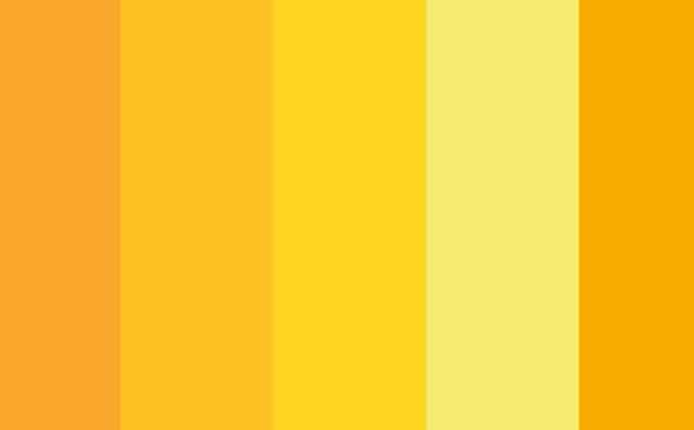 La couleur jaune symbolise le bonheur la chaleur et la positivité .