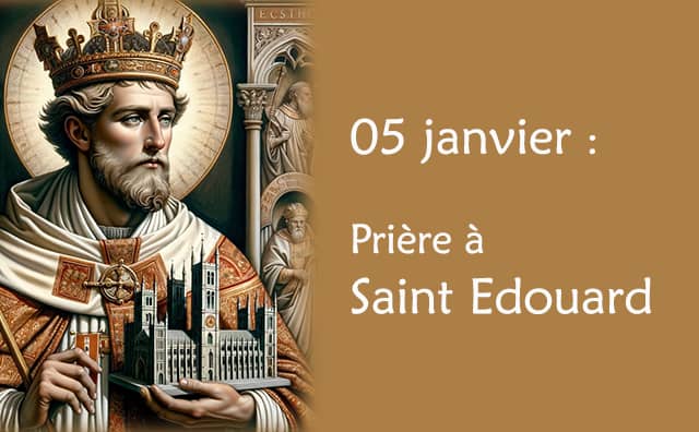 05 Janvier : Prière spéciale à Saint Edouard le Confesseur :