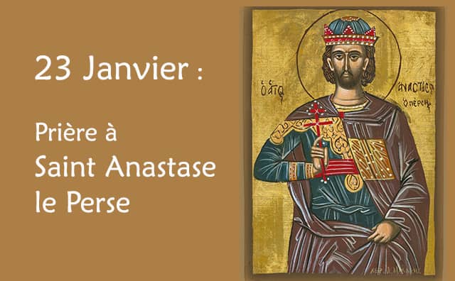 Prière à Saint Anastase le Perse pour le Soulagement des Migraines et Maux de Tête :