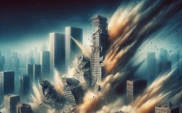 Rêver d'effondrement de bâtiments : quelles interprétations, symbolisme et significations ?