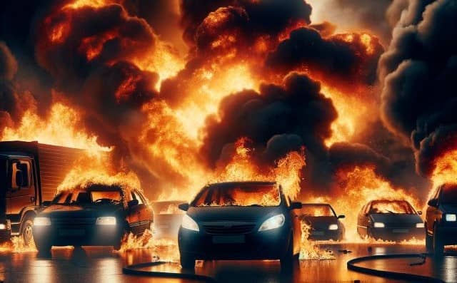 Rêver de voitures qui prennent feu : quelles interprétations, symbolisme et significations ?