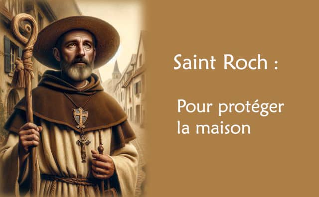 Saint Roch et sa prière pour protéger votre maison :