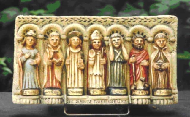 Prière aux 7 Saints refuge