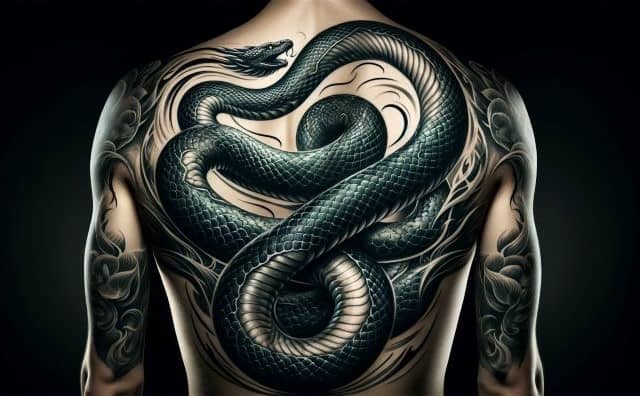 Rêver d'un tatouage de serpent dans le dos : quelles interprétations, symbolisme et significations ?