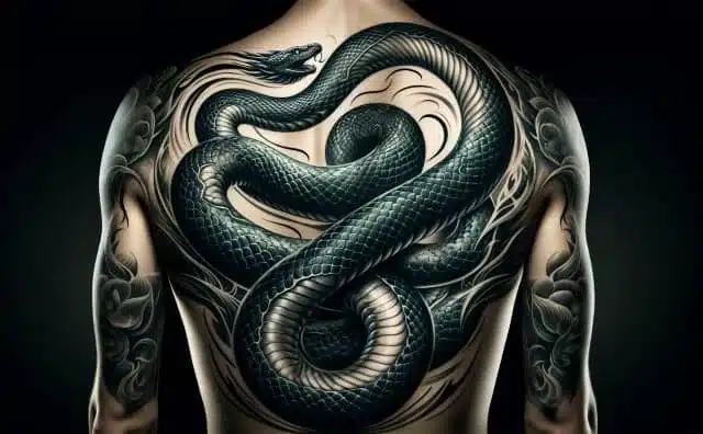 Rêver d'un tatouage de serpent dans le dos : quelles interprétations, symbolisme et significations ?