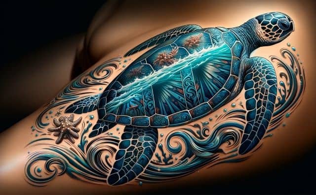 Rêver d'un tatouage de tortue : quelles interprétations, symbolisme et significations ?