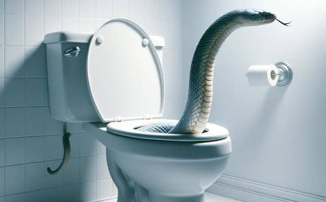Rêver de serpent dans les toilettes : quelles interprétations, symbolisme et significations ?