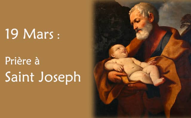 19 Mars : Prière spéciale à saint Joseph