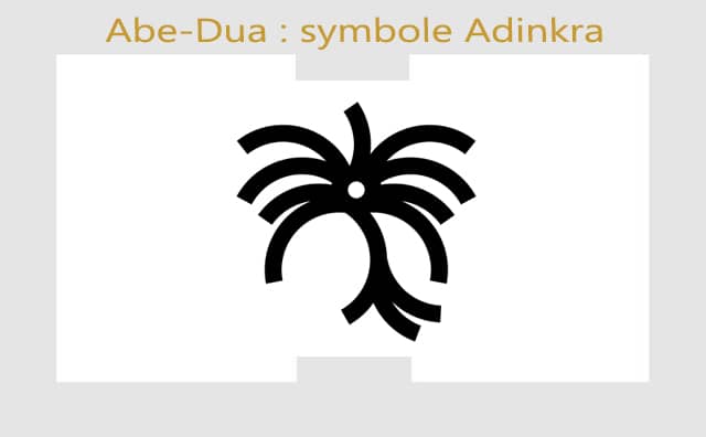 Abe-Dua : symbole Adinkra et sa signification