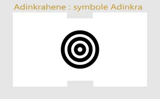 Adinkrahene : symbole Adinkra et sa signification