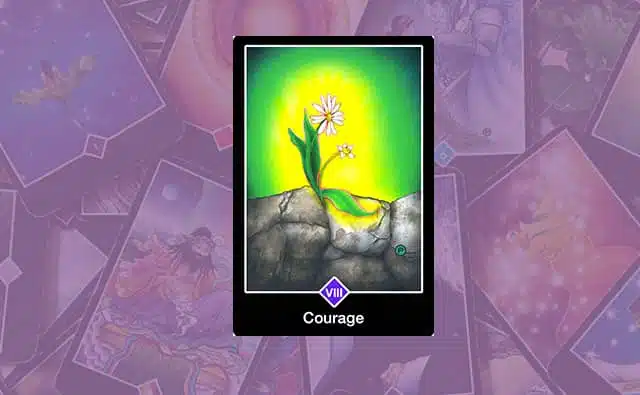 Osho Zen Tarot : carte le courage